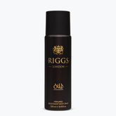 Riggs London Oud Perfumed Deodorant Body Spray 250ml 8.4 Fl.oz. Unisex Fragrance | Long Lasting